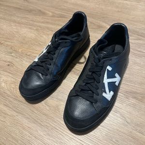 Off-white black sneakers. Size 7.5 W